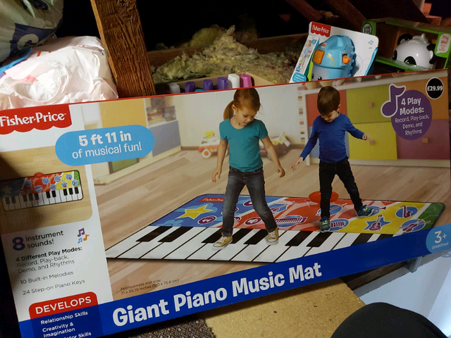 giant piano music mat fisher price